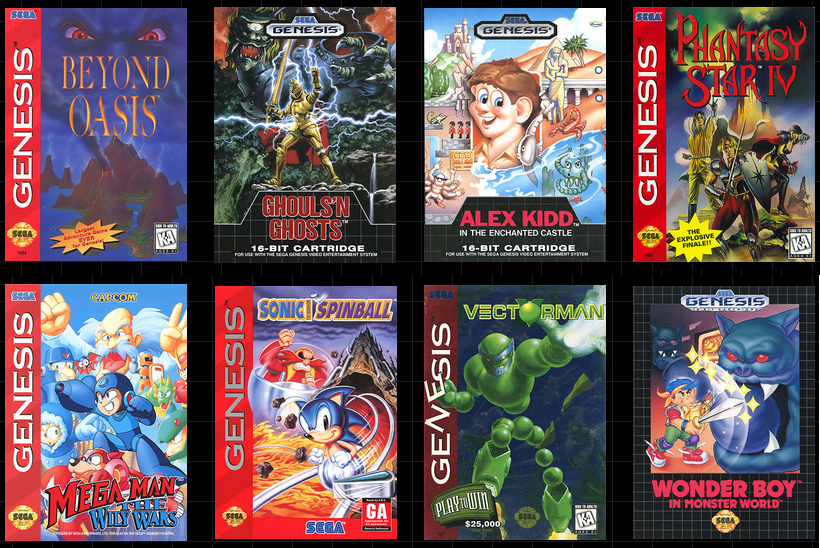 sega genesis classics game list download free