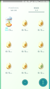Pokemon Go's Eggs Have a Problem